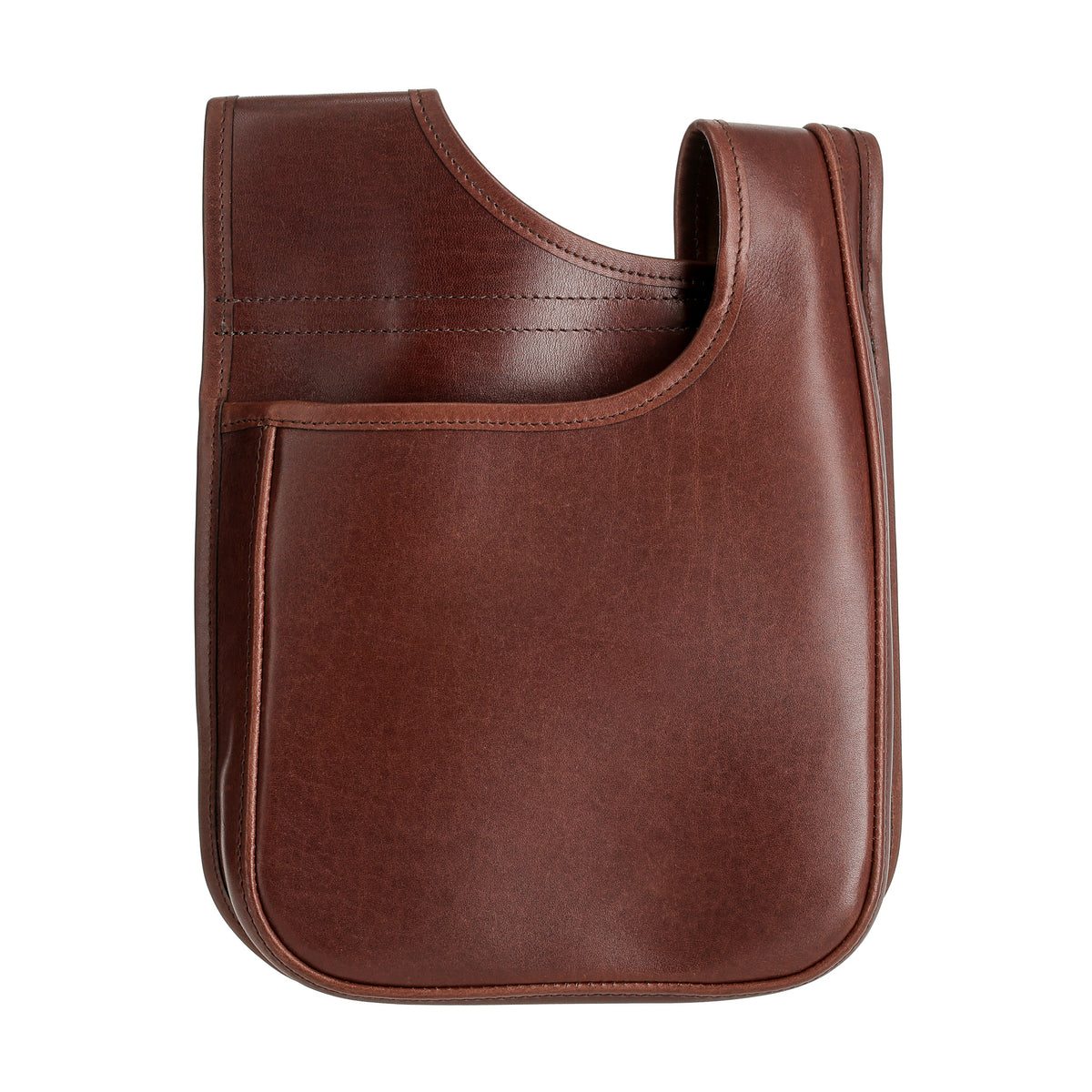 Leather LoPro Shell Bag
