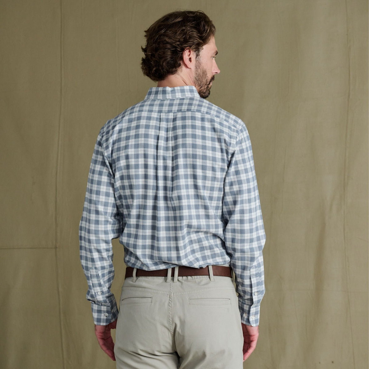 Dixon Brushed Cotton Twill Shirt
