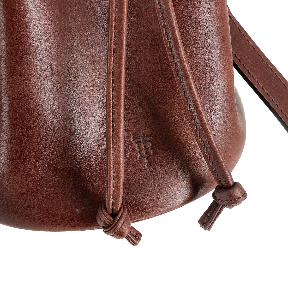 Hughes Leather Bucket Bag